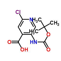 cas no 171178-46-4 is 5-[(tert-butoxycarbonyl)amino]-2-chloroisonicotinic acid