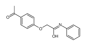 cas no 17172-76-8 is 2-(4-acetylphenoxy)-n-phenyl-acetamid