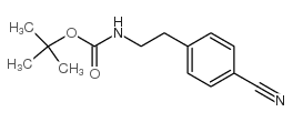 cas no 172348-86-6 is TERT-BUTYL 4-CYANOPHENETHYLCARBAMATE