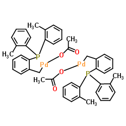 cas no 172418-32-5 is trans-di-(my-Acetato)bis[o-(di-o-tolylphosphino)benzyl]dipalladium (II)