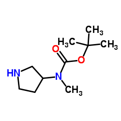 cas no 172478-00-1 is tert-Butyl methyl(pyrrolidin-3-yl)carbamate