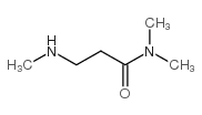 cas no 17268-50-7 is N~1~,N~1~,N~3~-trimethyl-beta-alaninamide(SALTDATA: FREE)