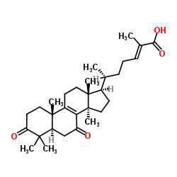 cas no 173075-45-1 is (24E)-3,7-Dioxolanosta-8,24-dien-26-oic acid