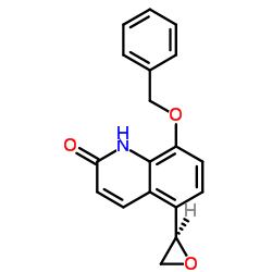 cas no 173140-90-4 is 5-(2R)-2-Oxiranyl-8-benzyloxy-2(1H)-quinolinone