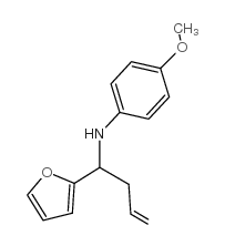 cas no 173416-01-8 is (1-Furan-2-yl-but-3-enyl)-(4-methoxy-phenyl)-amine