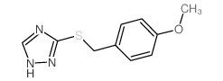 cas no 17357-75-4 is 3-((4-METHOXYBENZYL)THIO)-1H-1,2,4-TRIAZOLE