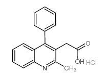 cas no 17401-15-9 is (2-Methyl-4-phenylquinolin-3-yl)acetic acid hydrochloride