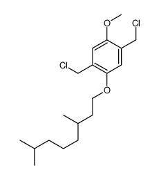 cas no 174097-32-6 is 2 5-BIS(CHLOROMETHYL)-1-METHOXY-4-(3'-7&