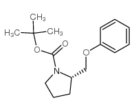 cas no 174213-51-5 is (S)-tert-butyl 2-(phenoxymethyl)pyrrolidine-1-carboxylate