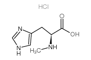 cas no 17451-62-6 is (S)-3-(1H-IMIDAZOL-4-YL)-2-(METHYLAMINO)PROPANOIC ACID HYDROCHLORIDE