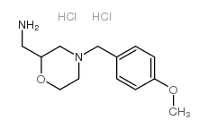 cas no 174560-85-1 is c-[4-(4-methoxy-benzyl)-morpholin-2-yl]-methylamine dihydrochloride