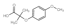 cas no 17509-54-5 is PROPANOIC ACID, 2-(4-METHOXYPHENOXY)-2-METHYL-