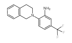 cas no 175134-94-8 is 2-(3,4-DIHYDROISOQUINOLIN-2(1H)-YL)-5-(TRIFLUOROMETHYL)ANILINE
