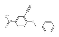 cas no 175135-67-8 is 2-(BENZYLTHIO)-5-NITROBENZONITRILE