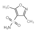 cas no 175136-83-1 is 4-Isoxazolesulfonamide,3,5-dimethyl-(9CI)