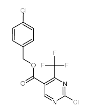 cas no 175137-30-1 is 4-chlorobenzyl 2-chloro-4-(trifluoromethyl)pyrimidine-5-carboxylate
