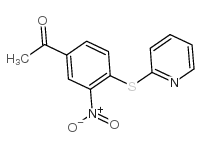 cas no 175137-44-7 is 1-[3-NITRO-4-(2-PYRIDYLTHIO)PHENYL]ETHAN-1-ONE