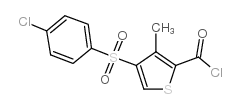 cas no 175137-66-3 is 4-(4-chlorophenyl)sulfonyl-3-methylthiophene-2-carbonyl chloride