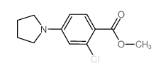 cas no 175153-38-5 is Methyl 2-Chloro-4-(1-pyrrolidinyl)benzoate