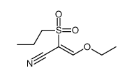 cas no 175201-52-2 is 3-ETHOXY-2-(PROPYLSULFONYL)ACRYLONITRILE