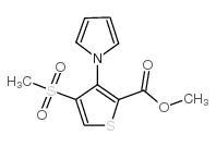 cas no 175201-75-9 is METHYL 4-(METHYLSULFONYL)-3-(1H-PYRROL-1-YL)THIOPHENE-2-CARBOXYLATE