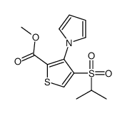 cas no 175201-79-3 is methyl 4-(isopropylsulfonyl)-3-(1H-pyrrol-1-yl)thiophene-2-carboxylate