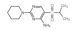 cas no 175202-15-0 is 5-(ISOPROPYLSULFONYL)-2-PIPERIDINOPYRIMIDIN-4-AMINE