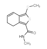 cas no 175202-56-9 is N1-METHYL-3-(METHYLTHIO)-6,7-DIHYROBENZO[C]THIOPHENE-1-CARBOXAMIDE