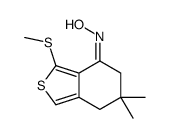 cas no 175202-71-8 is 6,6-DIMETHYL-3-(METHYLTHIO)-4,5,6,7-TETRAHYDROBENZO[C]THIOPHEN-4-ONE OXIME