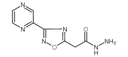 cas no 175203-77-7 is 2-(3-(PYRAZIN-2-YL)-1,2,4-OXADIAZOL-5-YL)ACETOHYDRAZIDE