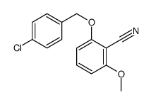cas no 175204-00-9 is 2-[(4-chlorobenzyl)oxy]-6-methoxybenzonitrile