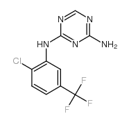 cas no 175204-34-9 is 2-AMINO-4-[2-CHLORO-5-(TRIFLUOROMETHYL)PHENYLAMINO]-1,3,5-TRIAZINE 98