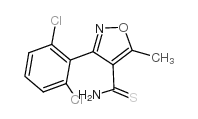 cas no 175204-43-0 is 3-(2,6-dichlorophenyl)-5-methyl-1,2-oxazole-4-carbothioamide