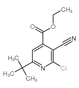 cas no 175204-47-4 is ETHYL 6-(TERT-BUTYL)-2-CHLORO-3-CYANOISONICOTINATE