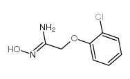 cas no 175276-80-9 is 2-(2-Chlorophenoxy)acetamideoxime