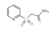 cas no 175276-91-2 is 2-(PYRIDIN-2-YLSULFONYL)ETHANETHIOAMIDE