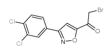 cas no 175277-38-0 is 2-bromo-1-[3-(3,4-dichlorophenyl)isoxazol-5-yl]ethan-1-one
