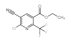 cas no 175277-73-3 is ethyl 6-chloro-5-cyano-2-(trifluoromethyl)pyridine-3-carboxylate