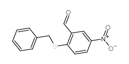 cas no 175278-43-0 is 2-(benzylthio)-5-nitrobenzaldehyde