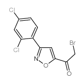 cas no 175334-69-7 is 2-Bromo-1-[3-(2,4-dichlorophenyl)isoxazol-5-yl]ethan-1-one