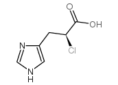 cas no 17561-26-1 is 1H-Imidazole-4-propanoicacid, a-chloro-, (S)- (9CI)