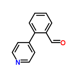 cas no 176526-00-4 is 2-pyridin-4-ylbenzaldehyde
