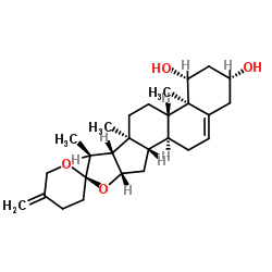 cas no 17676-33-4 is (1β,3β)-Spirosta-5,25(27)-dien-1,3-diol