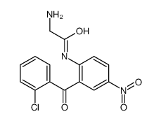cas no 17714-02-2 is 2-amino-N-[2-(2-chlorobenzoyl)-4-nitrophenyl]acetamide