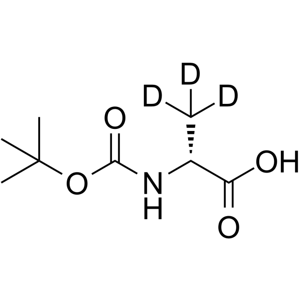 cas no 177614-70-9 is N-(tert-Butoxycarbonyl)-D-(3,3,3-2H3)alanine