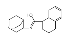 cas no 177793-79-2 is (1S)-N-(3S)-1-Azabicyclo[2.2.2]oct-3-yl-1,2,3,4-tetrahydro-1-naphthalenecarboxamide