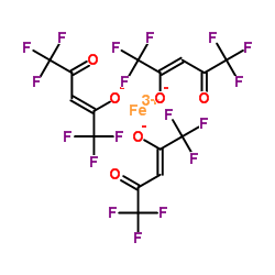 cas no 17786-67-3 is Iron,tris(1,1,1,5,5,5-hexafluoro-2,4-pentanedionato-kO2,kO4)-, (OC-6-11)-
