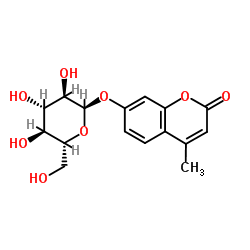 cas no 17833-43-1 is 7-(alpha-D-Glucopyranosyloxy)-4-methyl-2H-1-benzopyran-2-one
