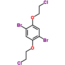 cas no 178557-12-5 is 1,4-Bis(2-chloroethoxy)-2,5-dibromobenzene