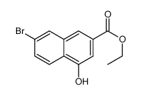 cas no 178876-99-8 is Ethyl 7-bromo-4-hydroxy-2-naphthoate
